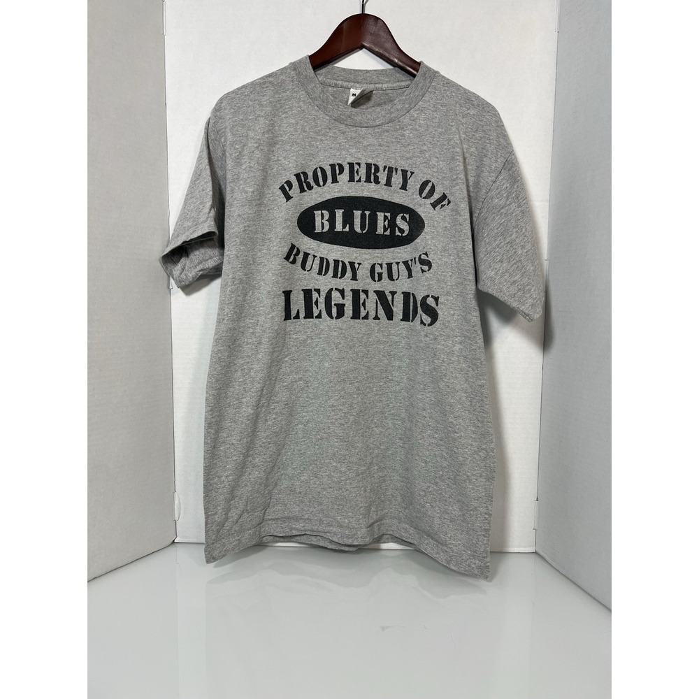 Vintage 90s Buddy Guy Legends T-shirt Men's L Chicago Short Sleeve‎ Blues 036